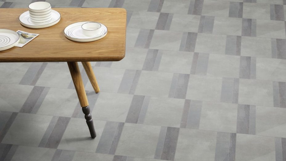 The Paso Small design of Modernist Lintel luxury vinyl tile by Amtico