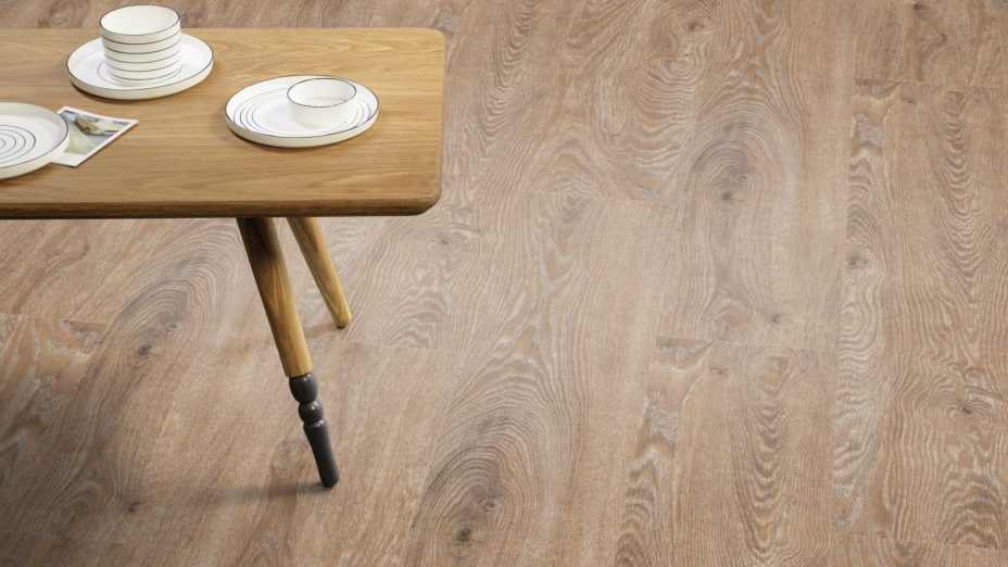 The Stripwood Xtra design of Salted Oak luxury vinyl tile by Amtico