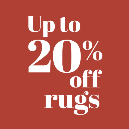 Special offer - Up to 20% off rugs