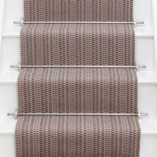 Orkney Heather stair runner by Roger Oates