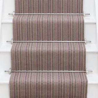 Orkney Heather stair runner by Roger Oates