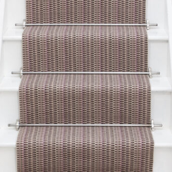 Orkney Heather stair runner by Roger Oates