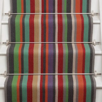 Kyoto Lantern stair runner by Roger Oates