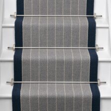 Dart Midnight stair runner by Roger Oates