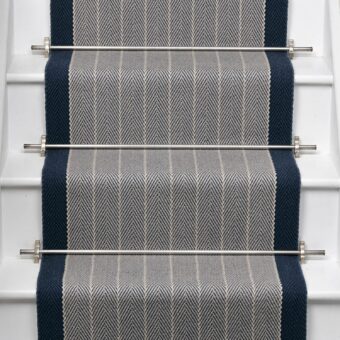 Dart Midnight stair runner by Roger Oates