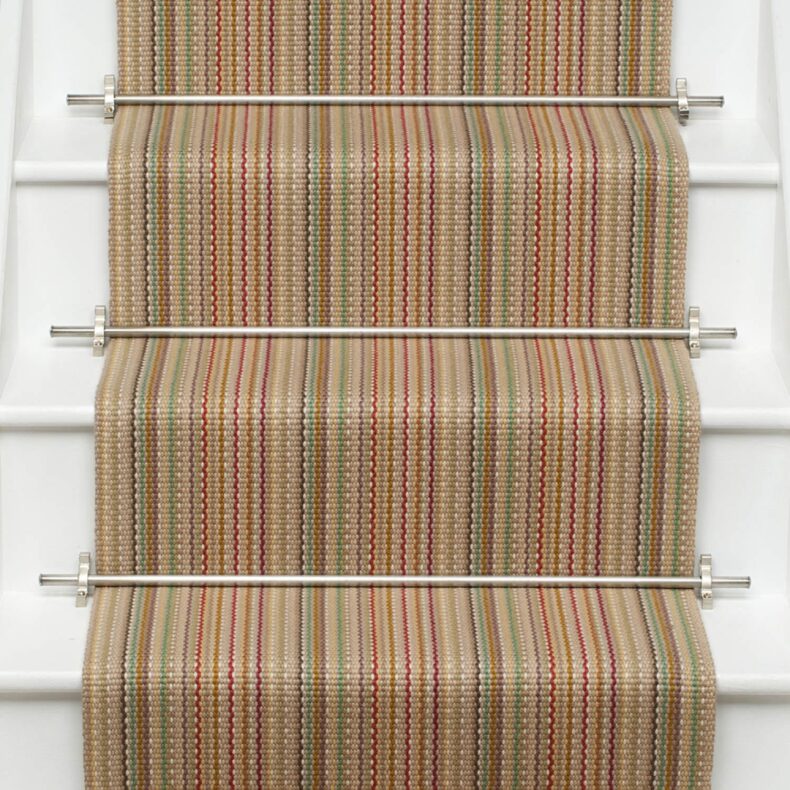 Moritz Multi stair runner by Roger Oates