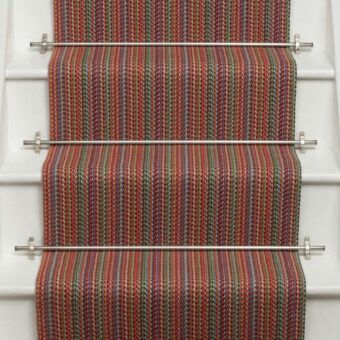 Kobe Lantern stair runner by Roger Oates