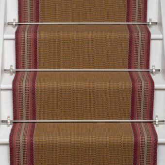 Pelham Gold stair runner by Roger Oates