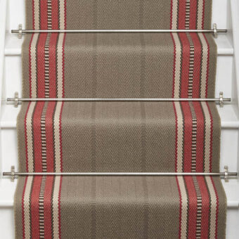 Westport Frasie stair runner by Roger Oates