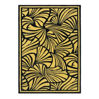 Japanese Fans Gold 39305 rug by Florence Broadhurst