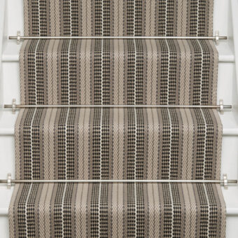 Vernon Chalk stair runner by Roger Oates