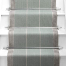 Swanson Celadon stair runner by Roger Oates