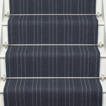 Byron Midnight stair runner by Roger Oates