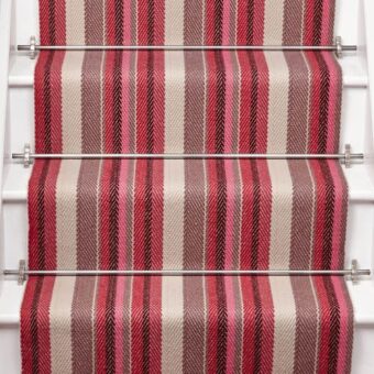 Isis Rowan stair runner by Roger Oates