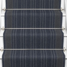 Hanbury Midnight stair runner by Roger Oates