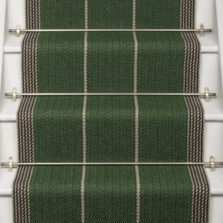 Swanson Juniper stair runner by Roger Oates