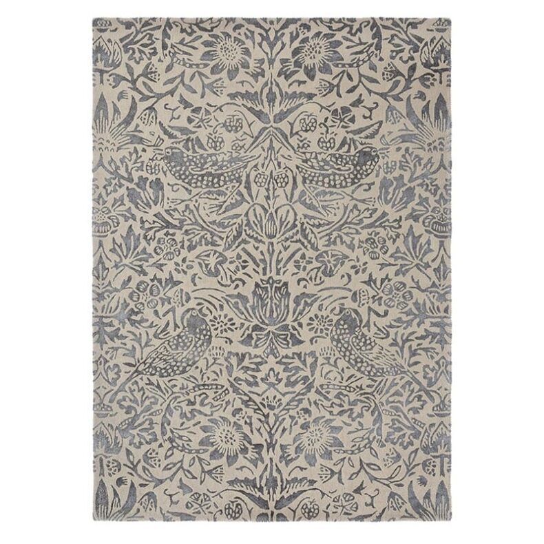 Pure Strawberry Thief Ink 28105 rug by Morris