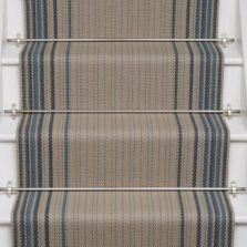 Hayward Prussian stair runner by Roger Oates
