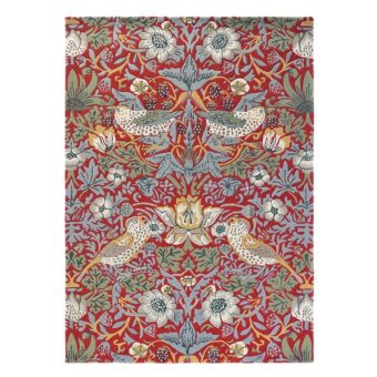 Strawberry Thief Crimson 27700 rug by Morris