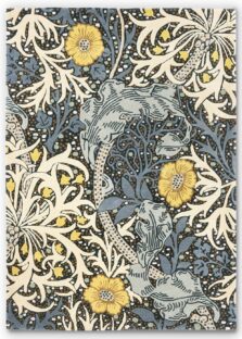 Seaweed Teal 127008 rug by Morris