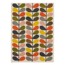 Classic Multi Stem 59505 rug by Orla Kiely