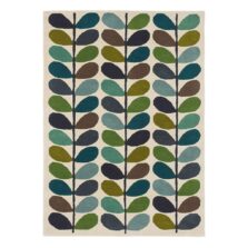 Multi Stem Kingfisher 59507 rug by Orla Kiely
