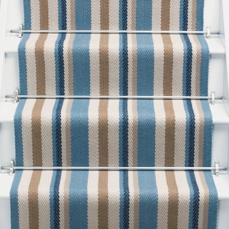 Chartres Marine stair runner by Roger Oates