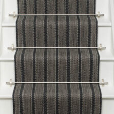 Kasuri Onyx stair runner by Roger Oates