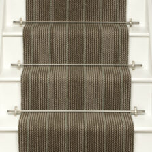 Shetland Collection, Broadcloth Teal stair runner by Roger Oates