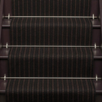 Malton Cinder stair runner by Roger Oates
