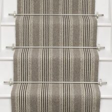 Shetland Collection, Sudbury Light Grey stair runner by Roger Oates