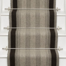 Shetland Collection, Henley Light Grey stair runner by Roger Oates