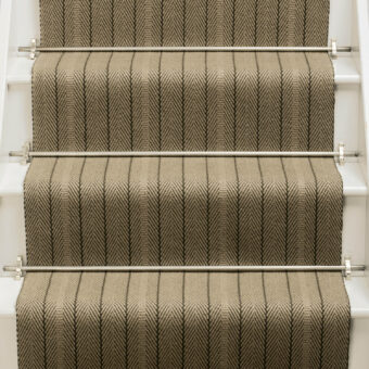 Ashby Beaver stair runner by Roger Oates