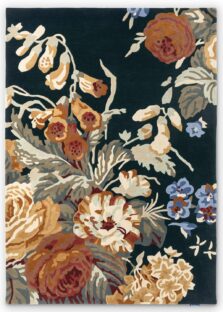 Stapleton Park Navy Burnt Orange 45318 rug by Sanderson