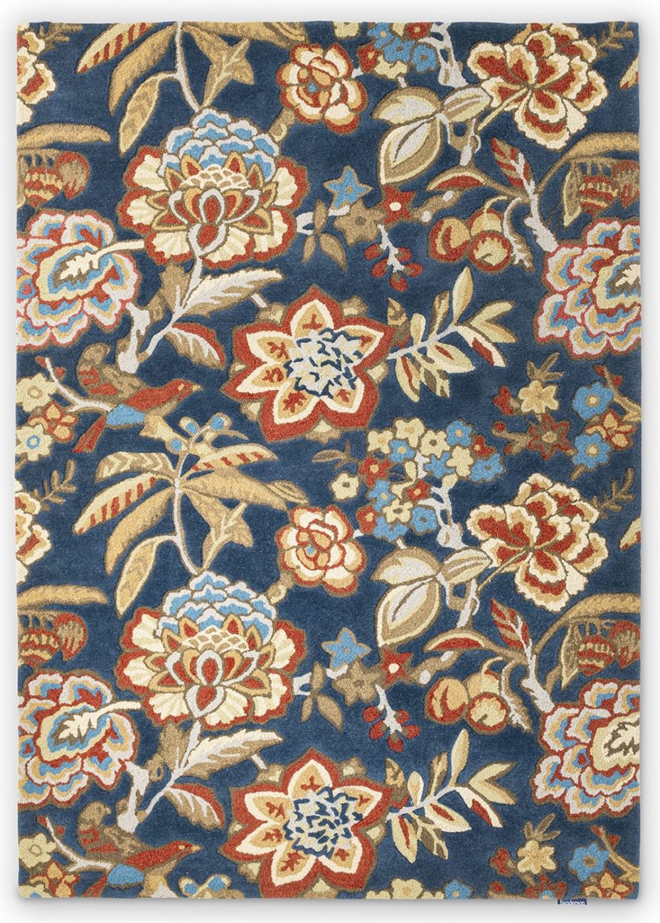 Indra Ink Ruby 145808 rug by Sanderson