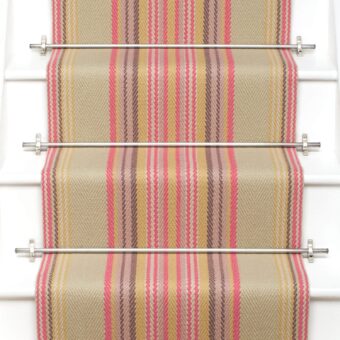 Chatham Mallow stair runner by Roger Oates