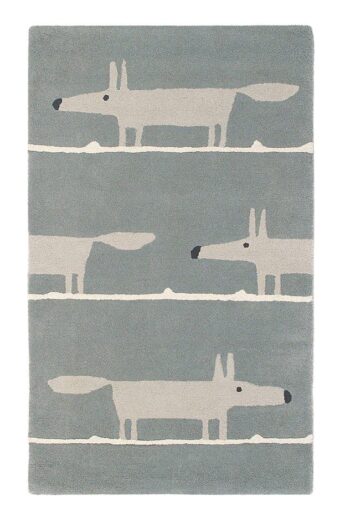Mr Fox Silver 25304 rug by Scion