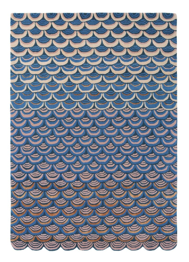 Masquerade Blue 160008 rug by Ted Baker