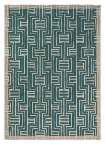 Kinmo Green 56807 rug by Ted Baker