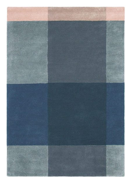 Plaid Grey 57804 rug by Ted Baker