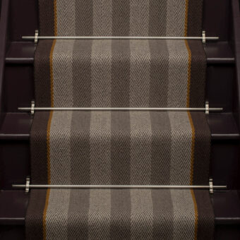 Fitzroy Rosebriar stair runner by Roger Oates