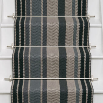 Switch French Grey stair runner by Roger Oates