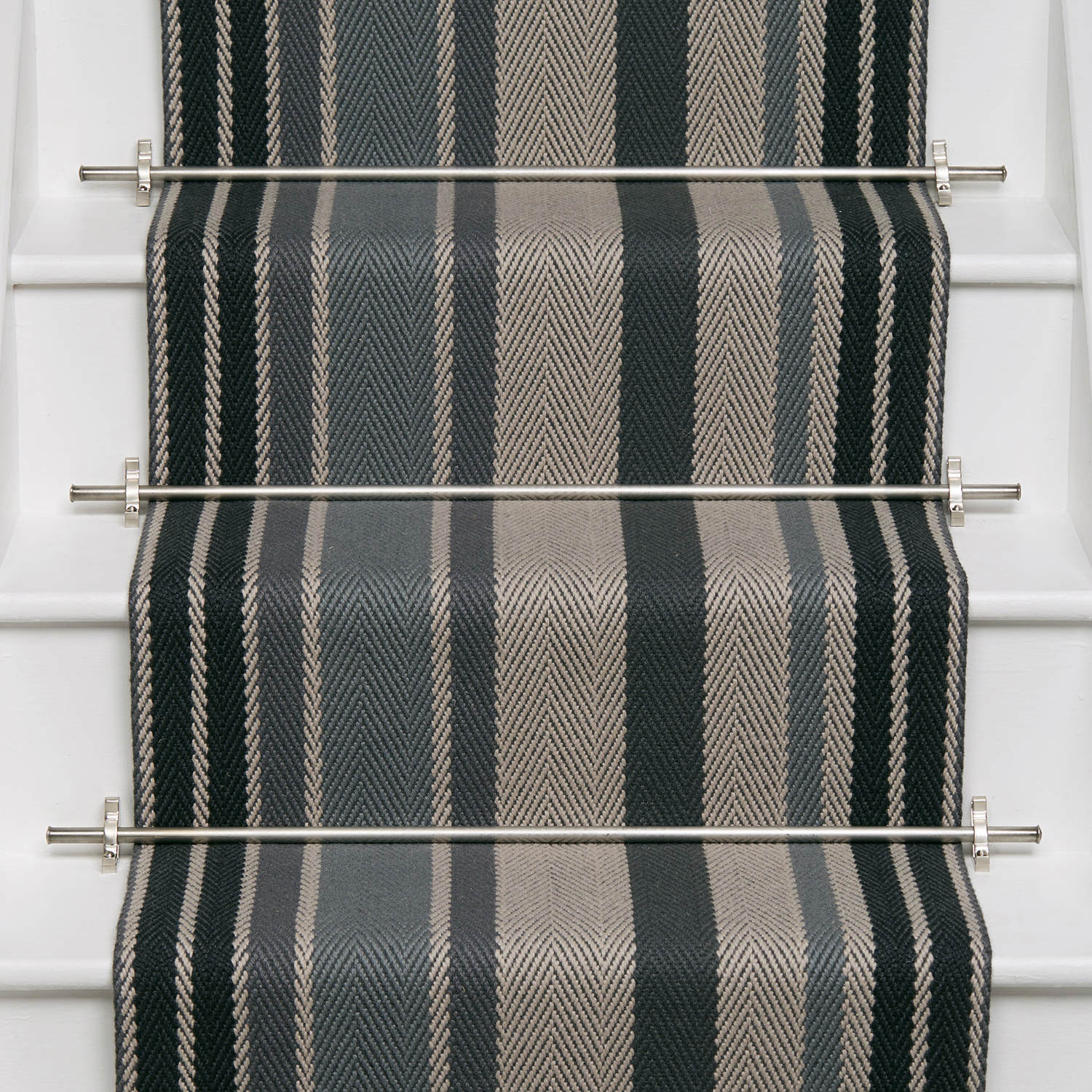 Switch French Grey stair runner by Roger Oates