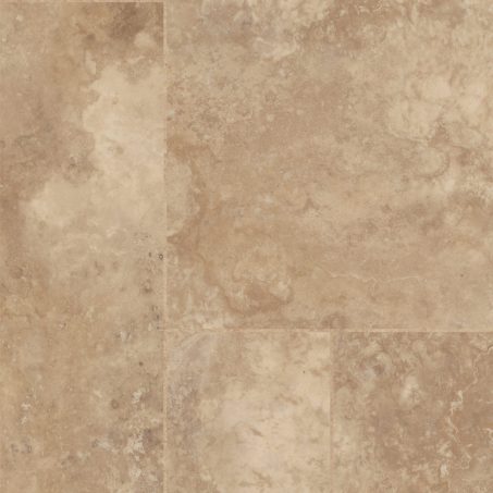 View of LM02 Guernsey Limestone luxury vinyl tile by Karndean