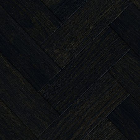 View of AP03 Black Oak Parquet luxury vinyl tile by Karndean