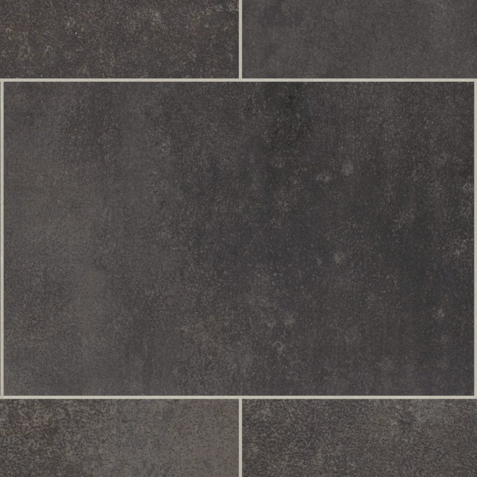 View of CER14 Carbon luxury vinyl tile by Karndean