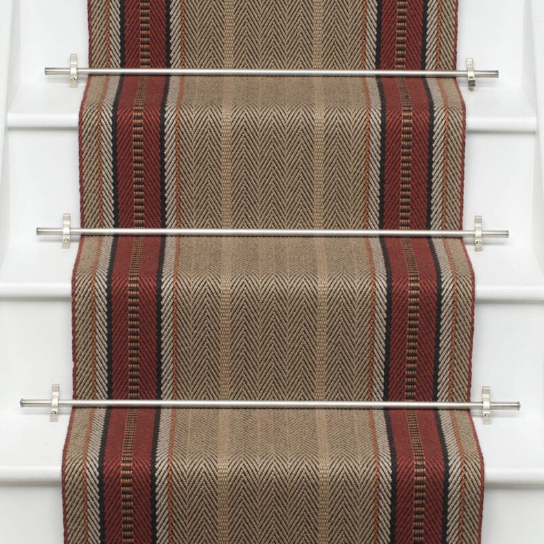 Hampton Biscuit stair runner by Roger Oates