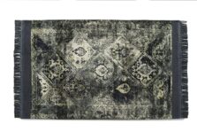 Vintage Fringe Blue Cream rug by Rug Guru