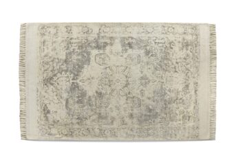 Vintage Fringe Mocha Oyster rug by Rug Guru
