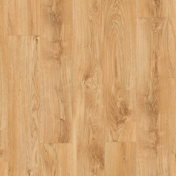 View of Classic Oak Natural BACL40023 luxury vinyl tile by Quick-Step Livyn